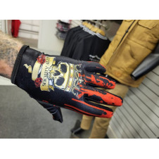 Infamous Skull & Crown Gloves